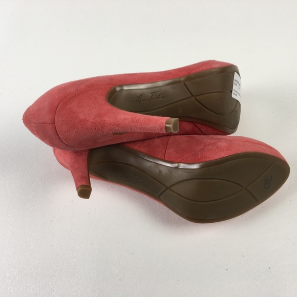 Marc Womens Pink Fisher Pump Heels DR01001 8 - Picture 5 of 6